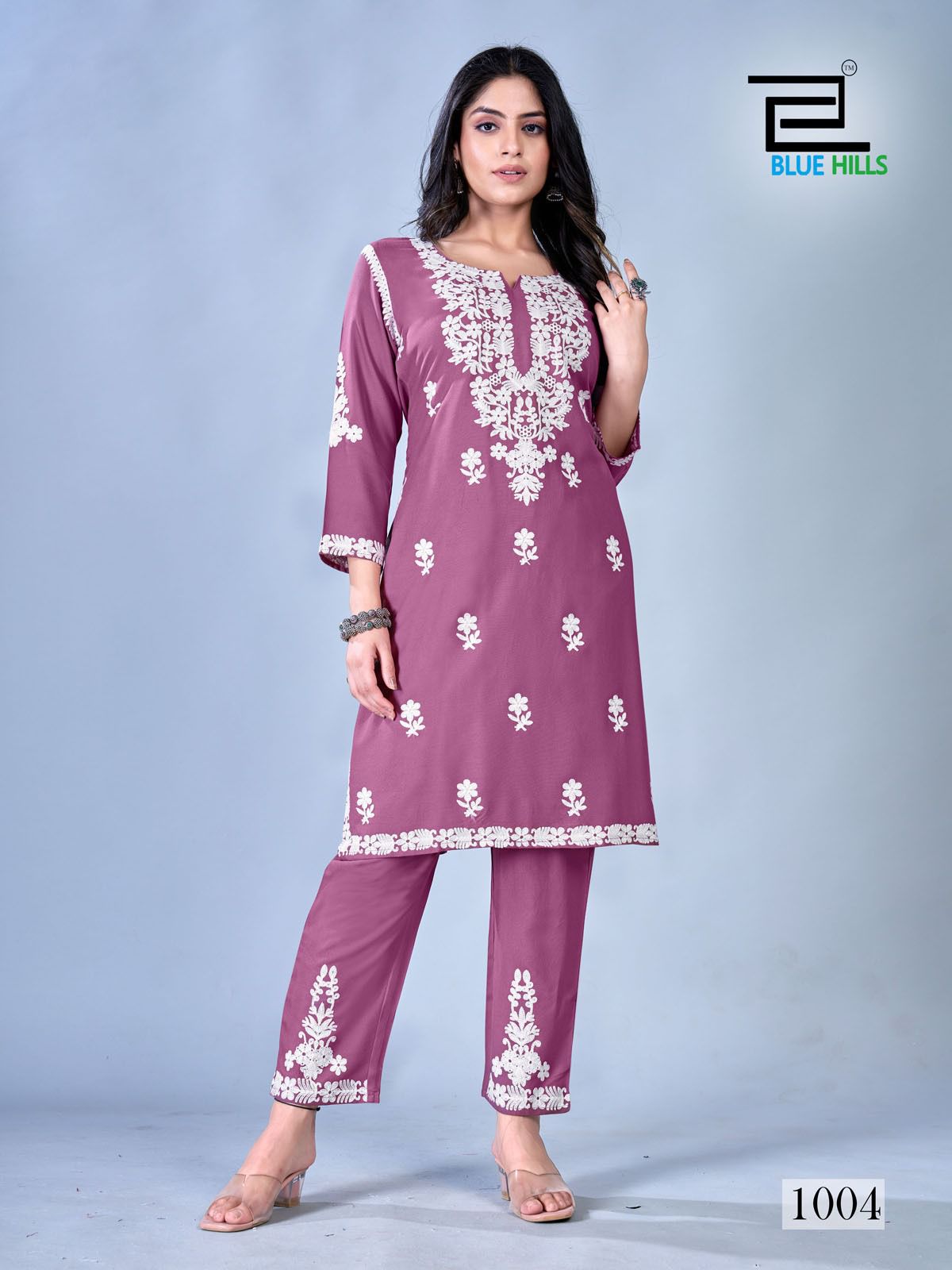 Sunburn 2024 By Blue Hills Rayon Embroidery Kurti With Bottom Wholesale Clothing Suppliers In India
